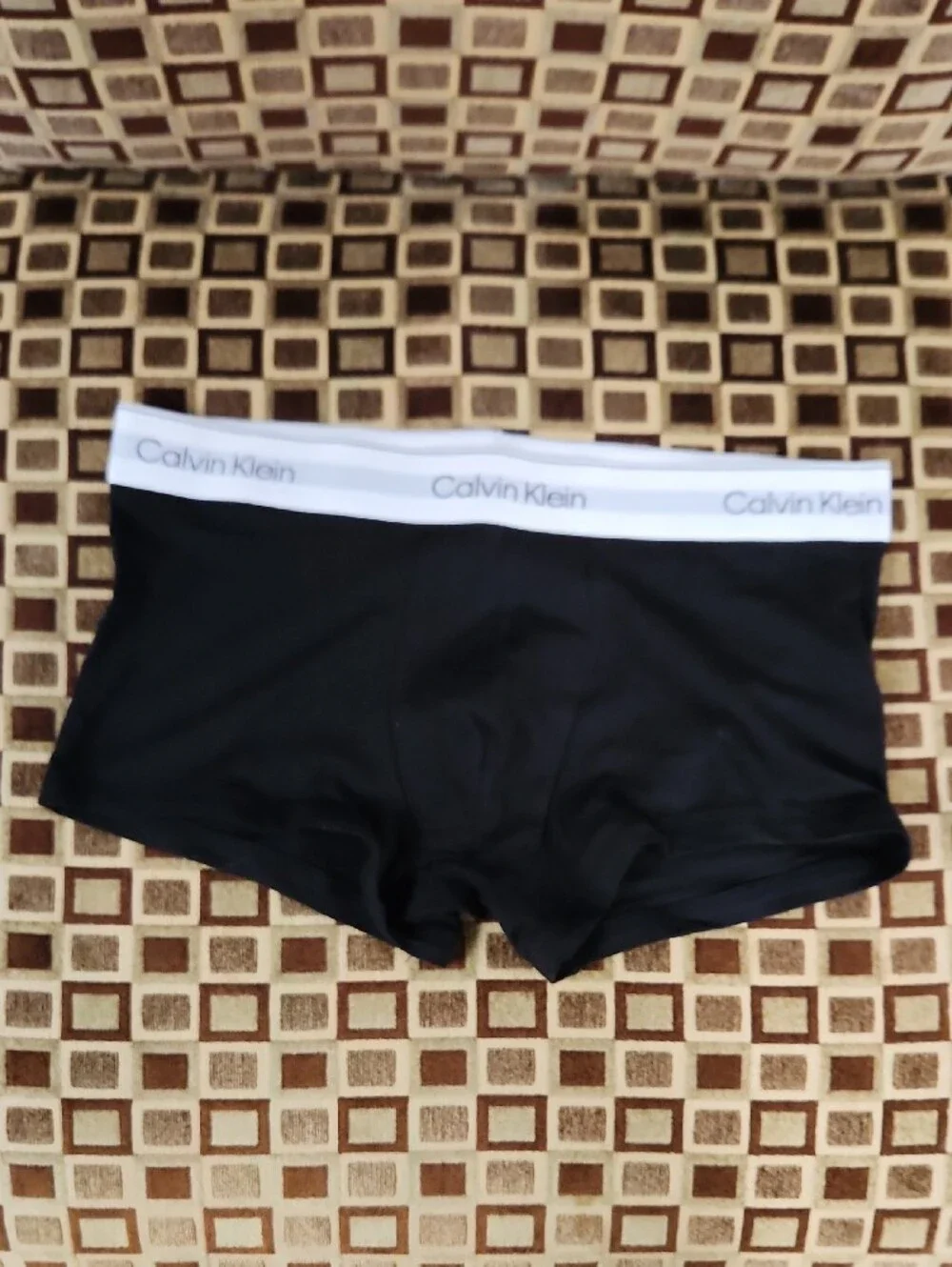 New Calvin Klein Boxer Briefs Trio - Gray, Maroon, Black Sz Med